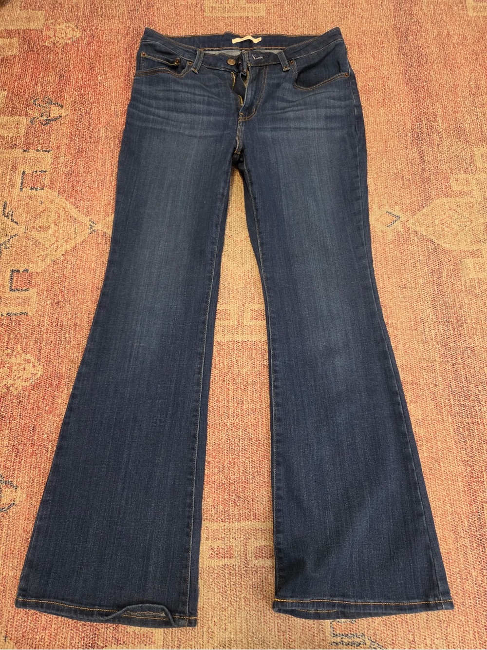 Levi’s 726 flare high rise medium wash jeans size 31 /12
